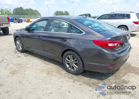 2016 Hyundai Sonata Se из США, поврежденный, VIN 5NPE24AF6GH282667